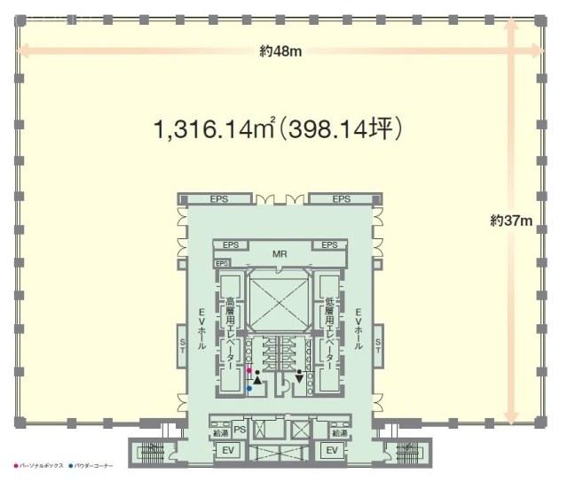 住友不動産芝公園ファーストビル8F 間取り図