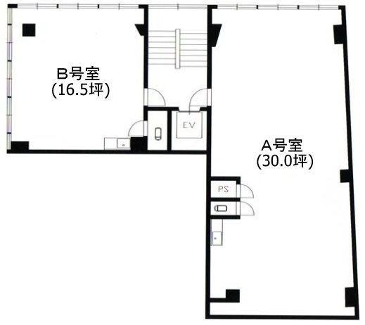 昭和ビル2F 間取り図