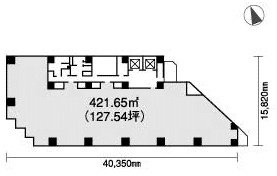 ベイフロント横浜201 間取り図