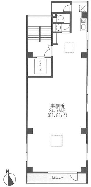 斎藤ビル4F 間取り図