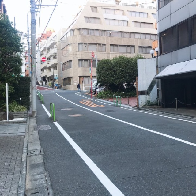ノーブルコート平河町 8階【802】 23.44坪　ビル前面道路