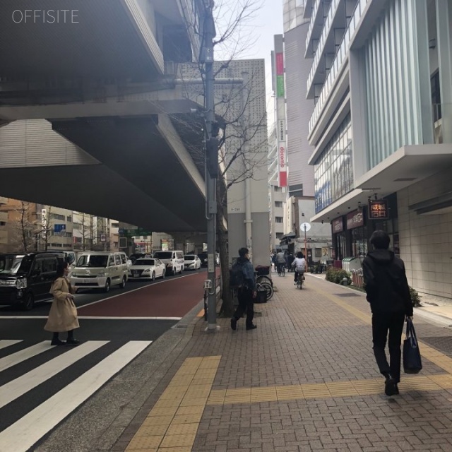 村田ビル ビル前面道路