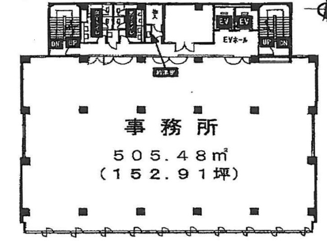 新亀戸ビル6F 間取り図