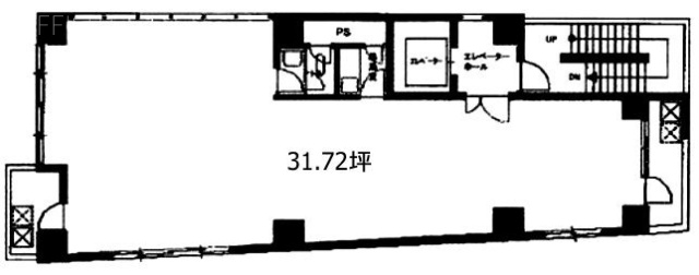 新栄宮益ビル9F 間取り図