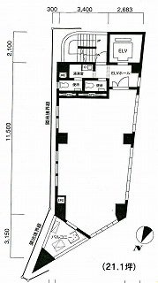 Eビル5F 間取り図