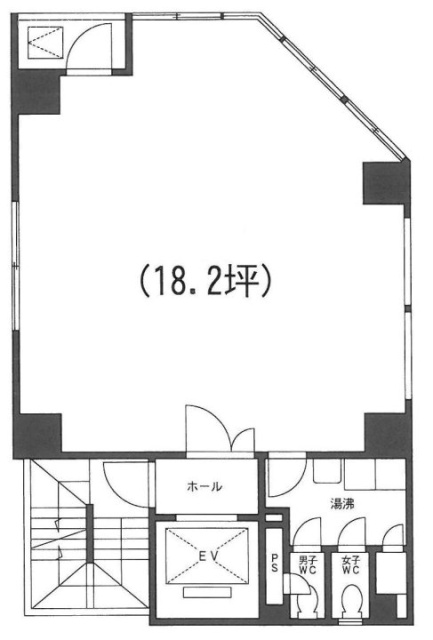 第1明治ビル4F 間取り図