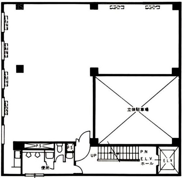 ワタナベビル3F 間取り図