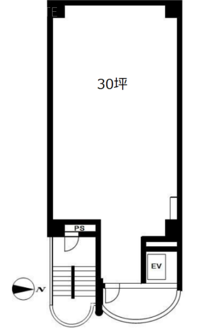 大雅ビル2F 間取り図