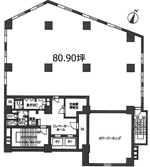 東自機ビル7F 間取り図