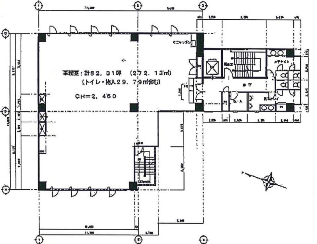 テラサキ第2ビルB1F 間取り図