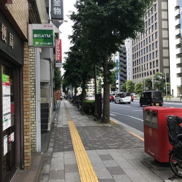 柴田ビル ビル前面道路