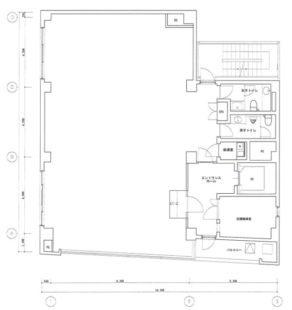 東銀座プラザビル6F 間取り図