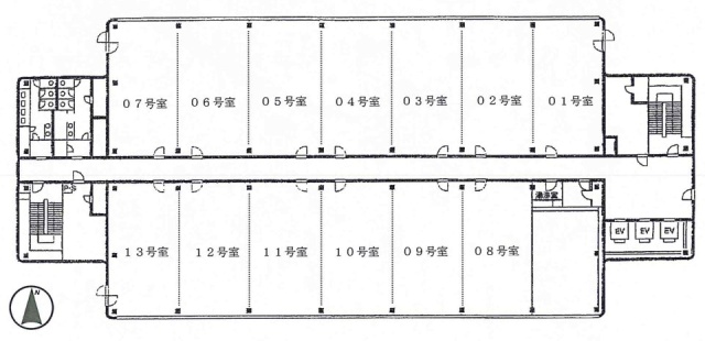 TSKビルA 間取り図