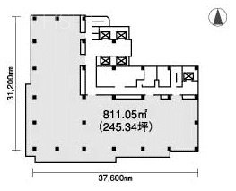 NBF池袋イーストビル1F 間取り図