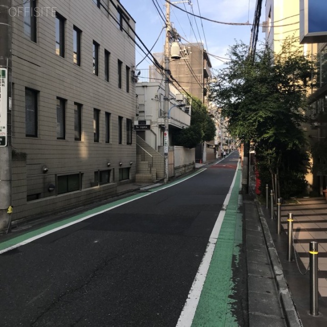 木村ビル　ビル前面道路