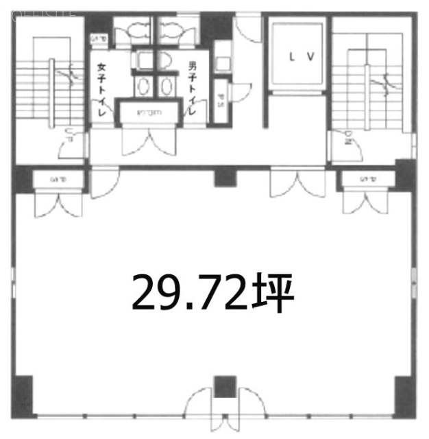 あさひ墨田ビル4F 間取り図