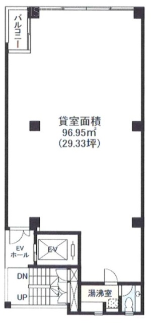 第2丸信ビル1F 間取り図