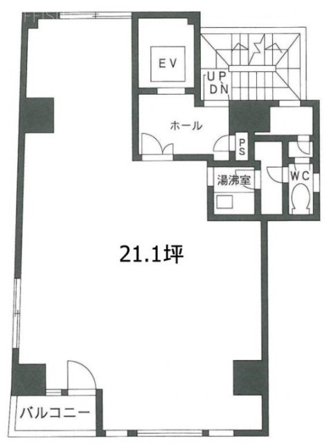 ANビル7F 間取り図