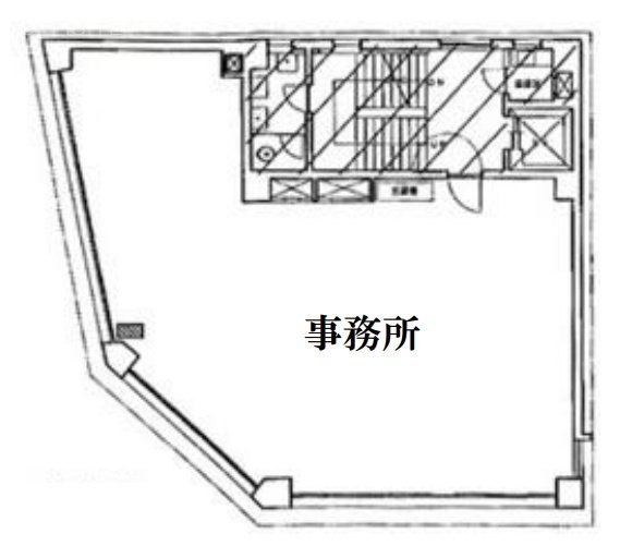 第6DMJビル7F 間取り図