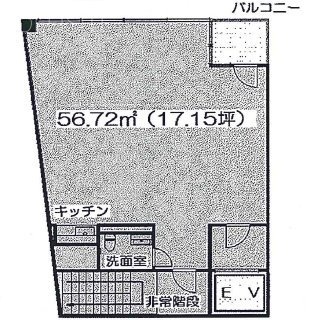 並木第2ビル10F 間取り図