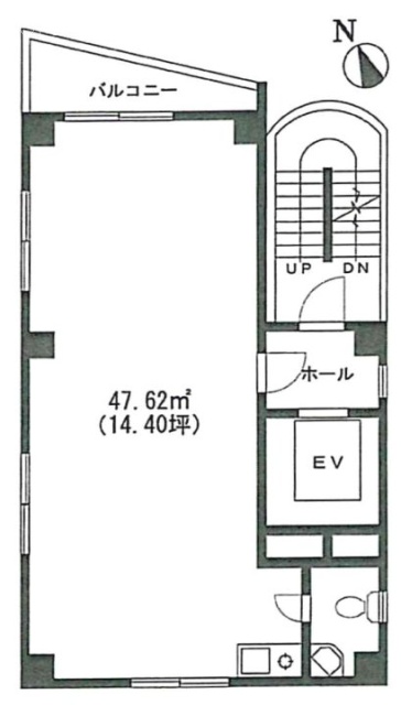 スズビル2F 間取り図