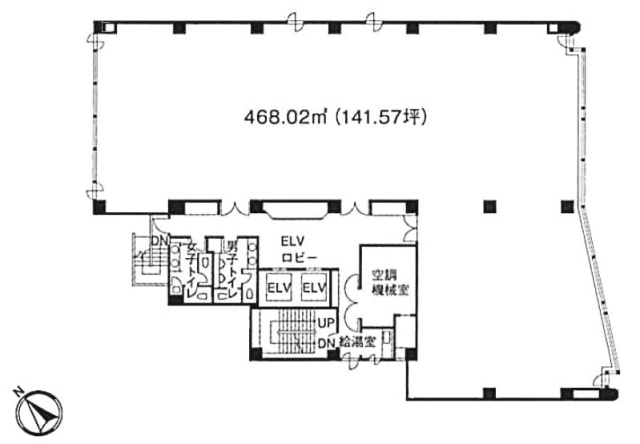 東京建物青山ビル3F 間取り図