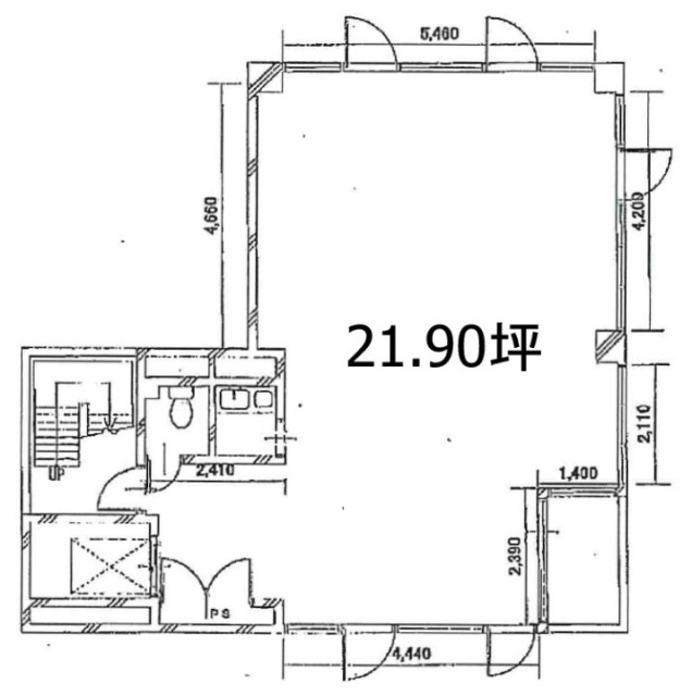 SOAビル6F 間取り図