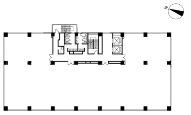 東陽パークビル3F 間取り図