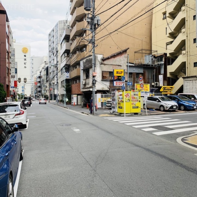 ニッケイビル ビル前面道路