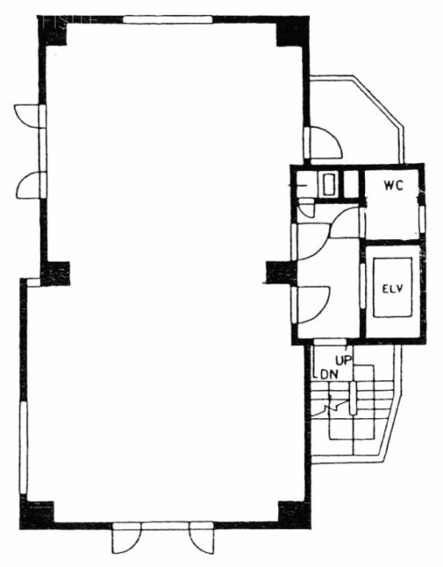 ベルザ恵比寿3F 間取り図