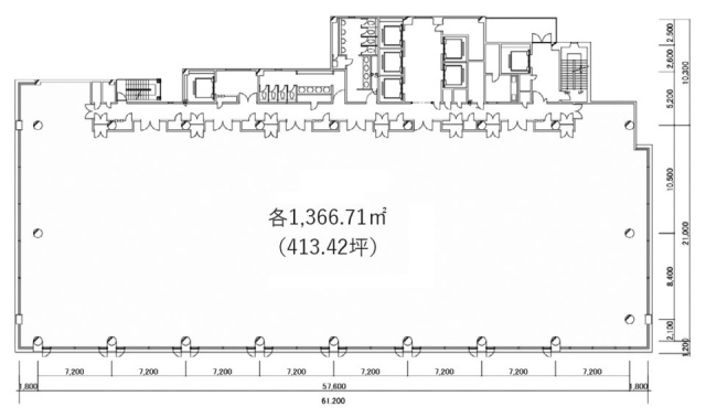 一番町東急ビルA 間取り図