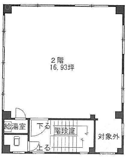 東和印刷ビル2F 間取り図