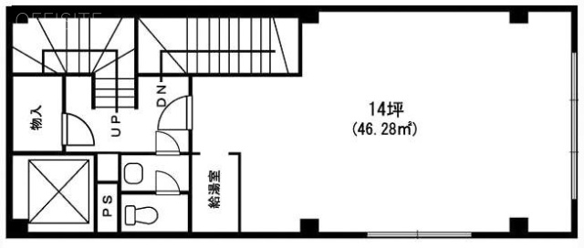藤野ビル2F 間取り図