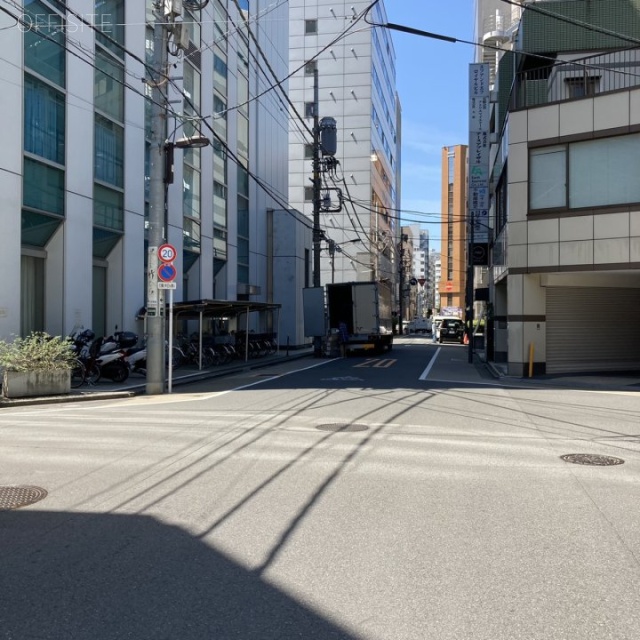 淡路建物ビル ビル前面道路