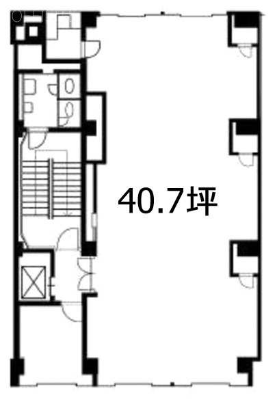 有楽橋ビル1F 間取り図