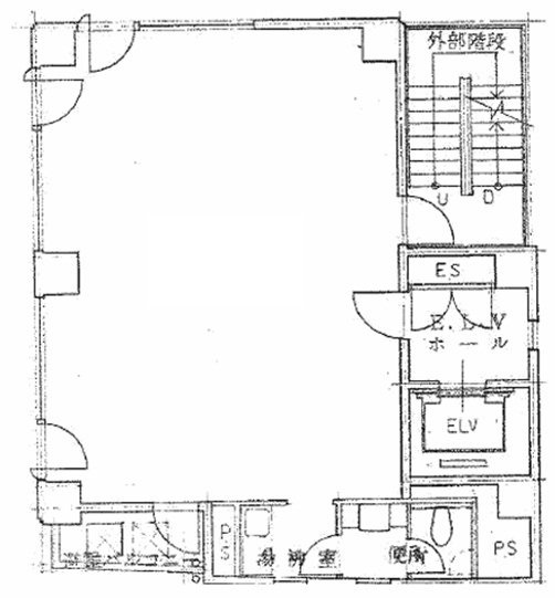 セントランド戸越ビル3F 間取り図