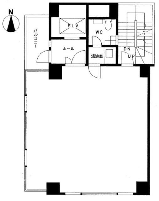 秋葉原槇町ビル6F 間取り図