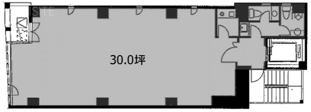 室一ビル7F 間取り図