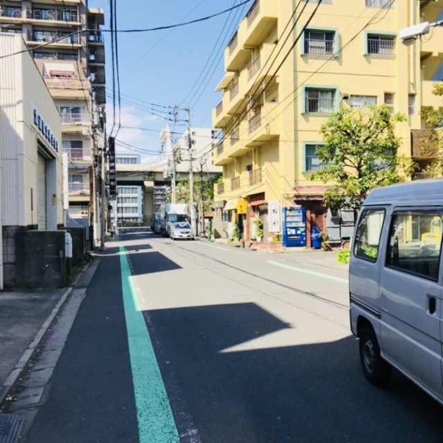 JC江戸川橋ビル ビル前面道路