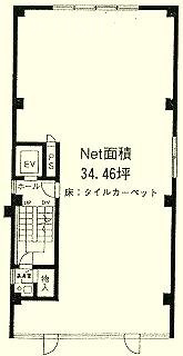 丸越ビル1F 間取り図