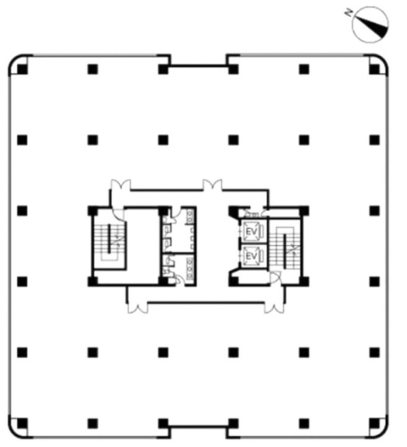 新都市センタービル3F 間取り図