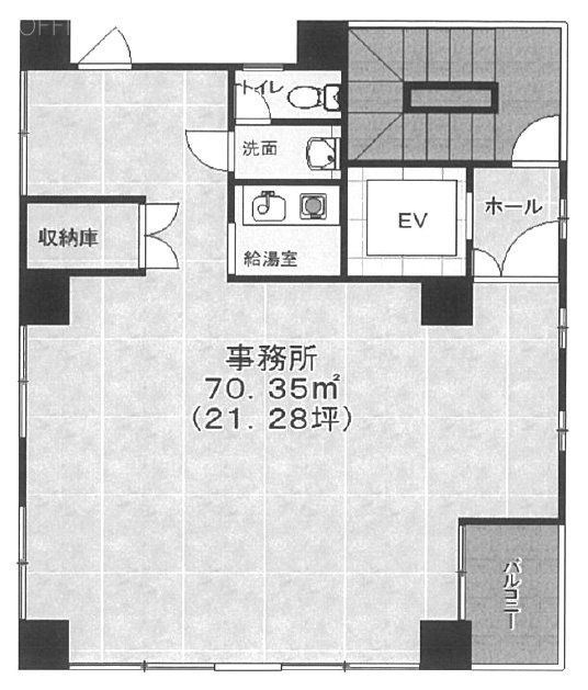 みかどビル3F 間取り図