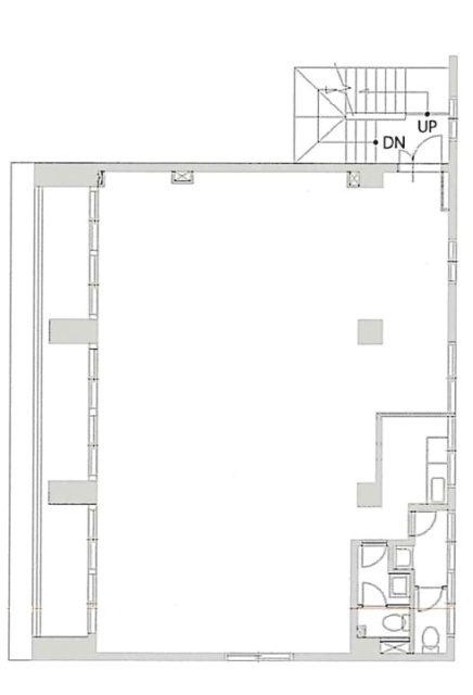 北青山ティースビル1F 間取り図