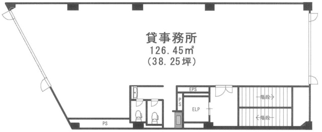 新東第一ビル5F 間取り図