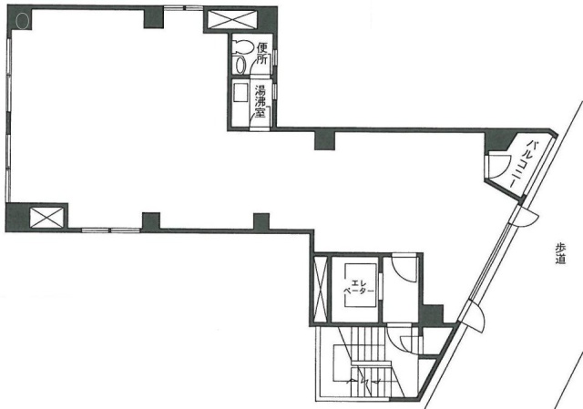 大坂家ビル4F 間取り図