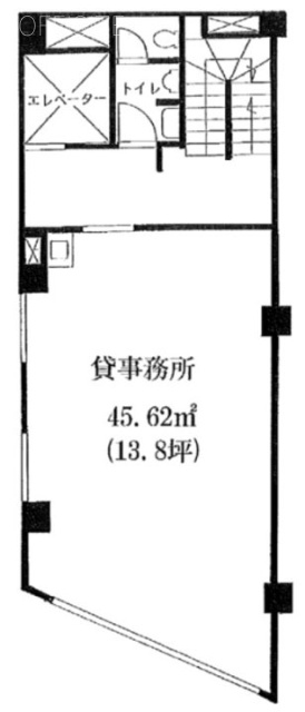 松長ビル5F 間取り図