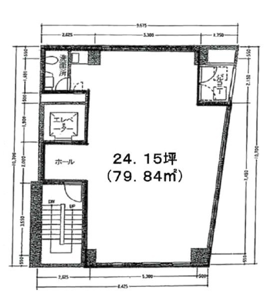 銀座NMビル7F 間取り図