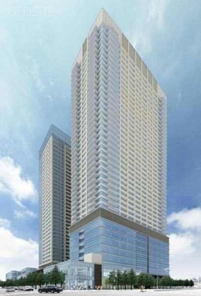 (仮)西新宿五丁目北地区防災街区整備事業 A棟　外観