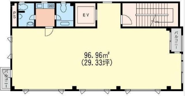 SBビル8F 間取り図