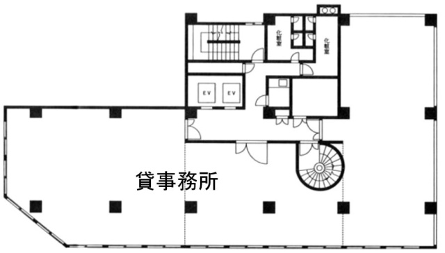 ニュー九段マンション1F 間取り図